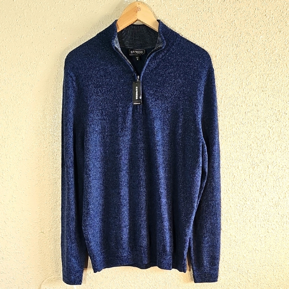 Express Blue Sweater.